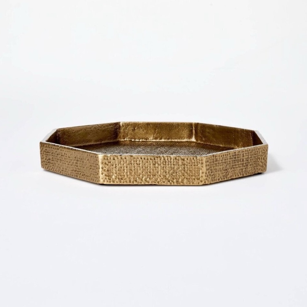 Threshold Designed With Studio McGee. Small Brass Tray Brand New.